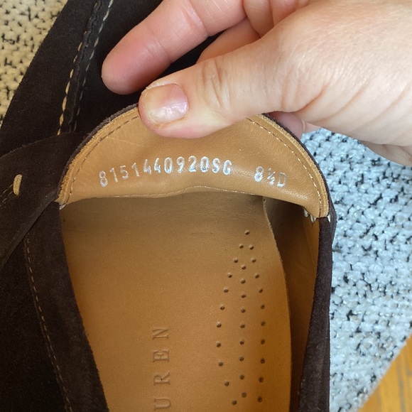 Ralph Lauren Men’s Loafers in Brown Suede - Picture 6 of 8